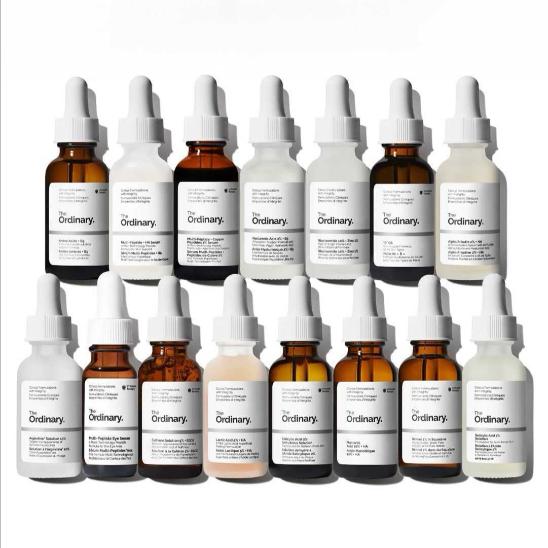The Ordinary Serum Hyaluronic Acid - Os conjuntos comuns de cuidados com