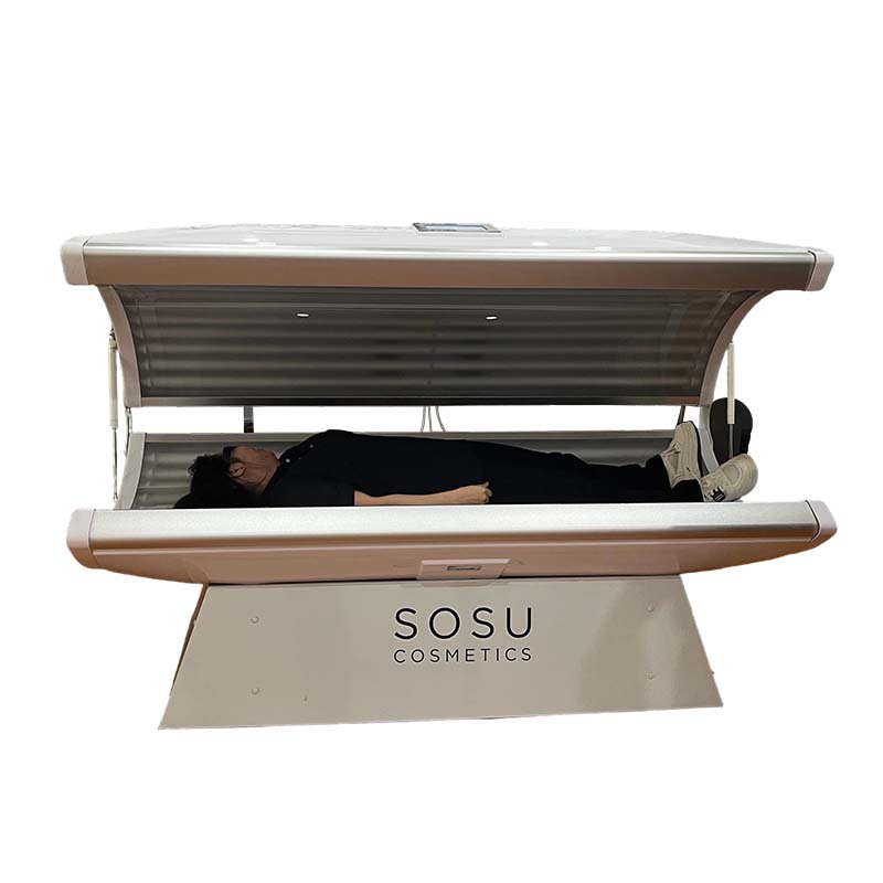 Spa Wellness Salon - Cabine de Bronzeamento em Acrílico –