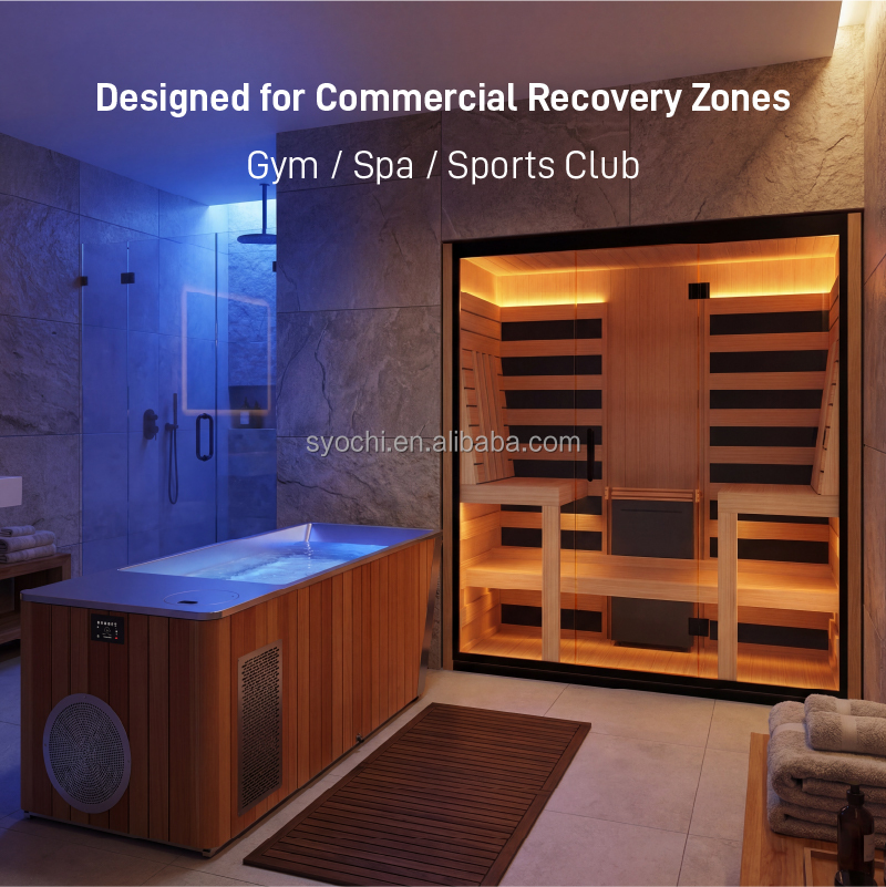 Spa Wellness Gym - Sistema de Terapia de Contraste com