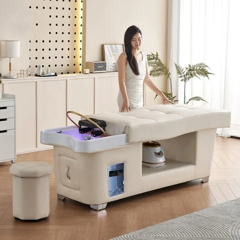 Spa Wellness Salon - Mesa de Massagem com Cabeça SPA
