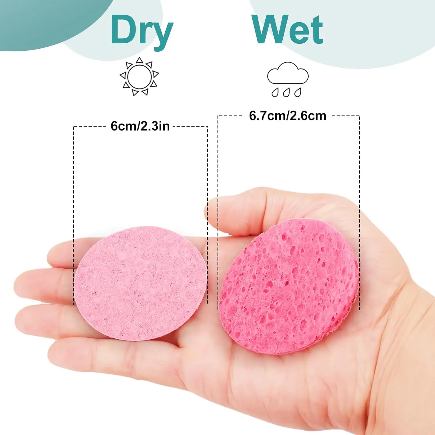 50/500pc almofada de esponja f - Spa Wellness Locations avaliação e preço