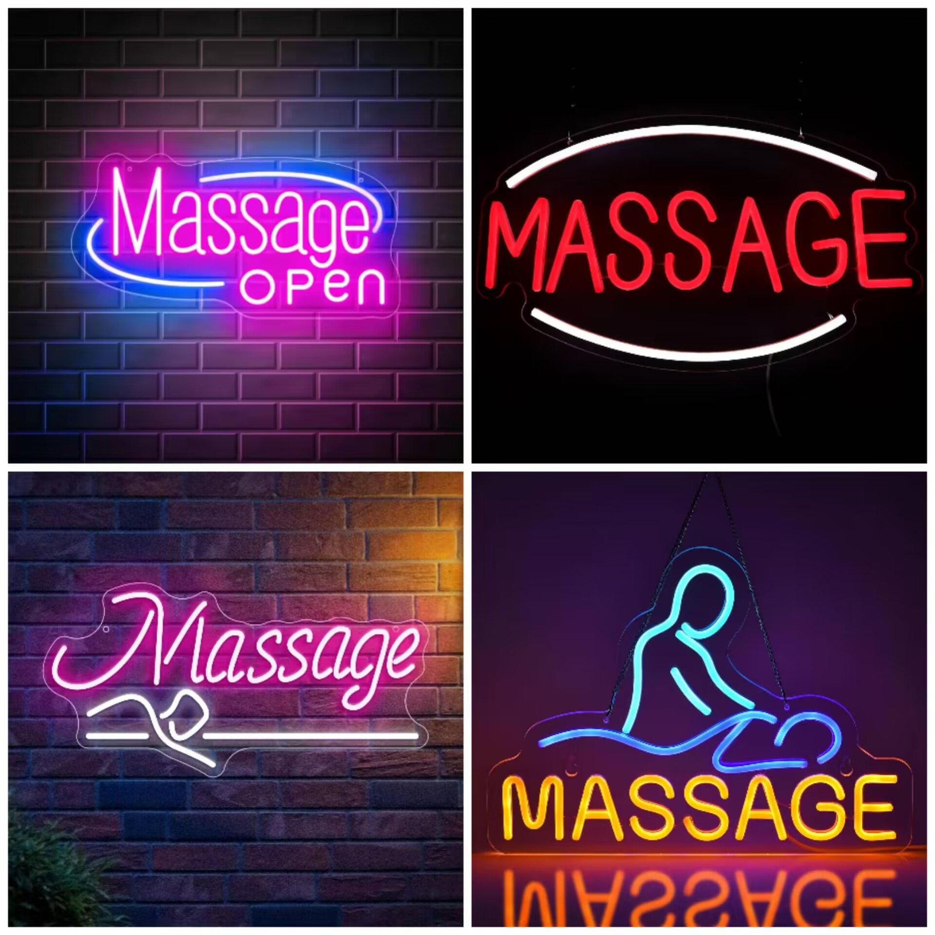 Letreiro de Neon LED Aberto pa - Spa Wellness Salon avaliação e preço