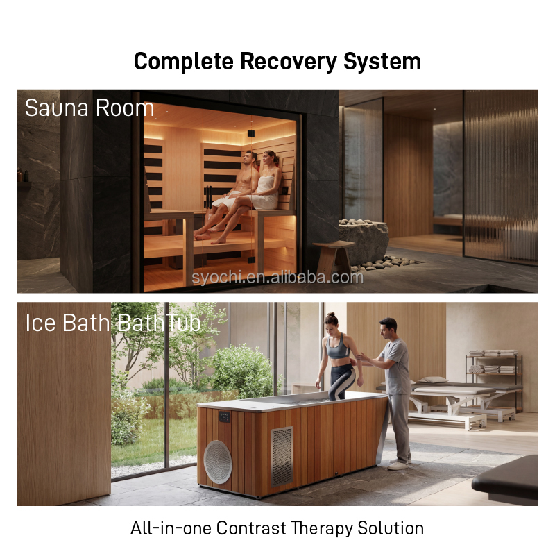 Sistema de Terapia de Contrast - Spa Wellness Gym avaliação e preço