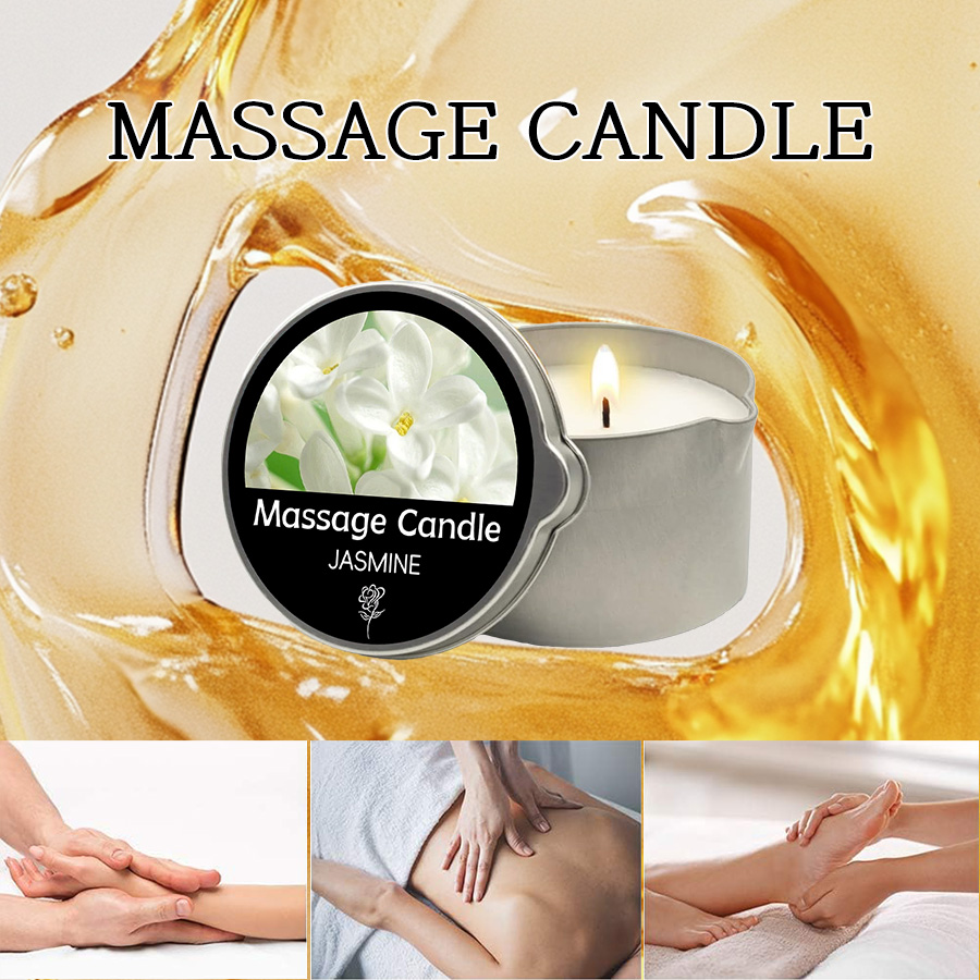 Vela de massagem - Óleo essenc - Massage Candle Melting avaliação e preço
