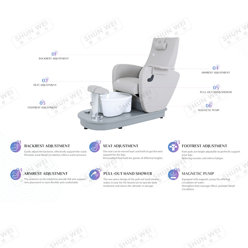 Cadeira de Spa Ajustável para  - Spa Wellness Salon avaliação e preço