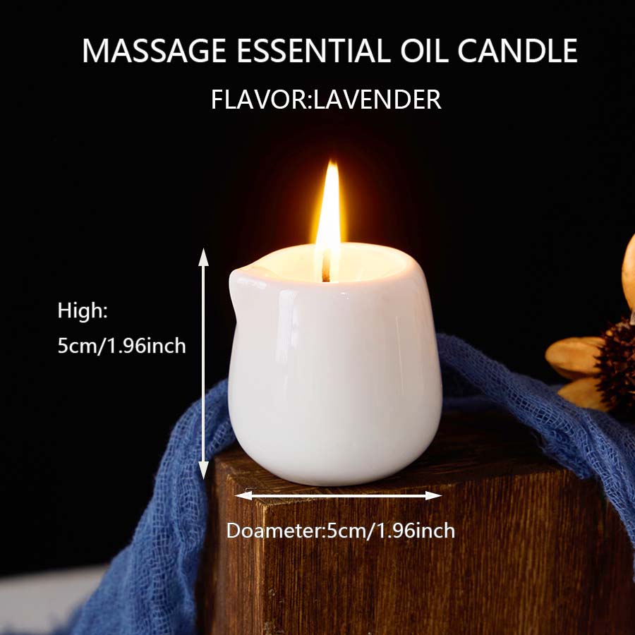 Vela de Massagem de Cerâmica c - Massage Candle Melting avaliação e preço