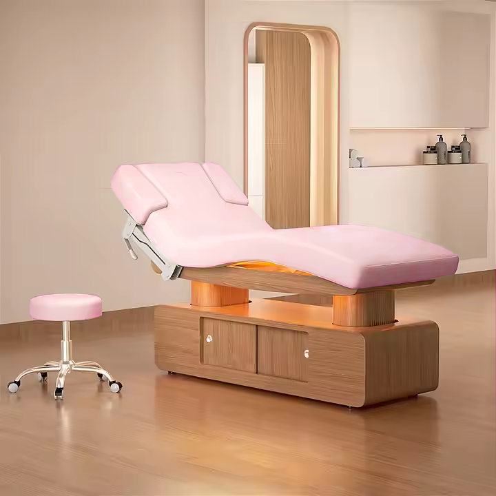 Luxo 3/4 motores rosa cama de  - Wellness Spa And Massage avaliação e preço