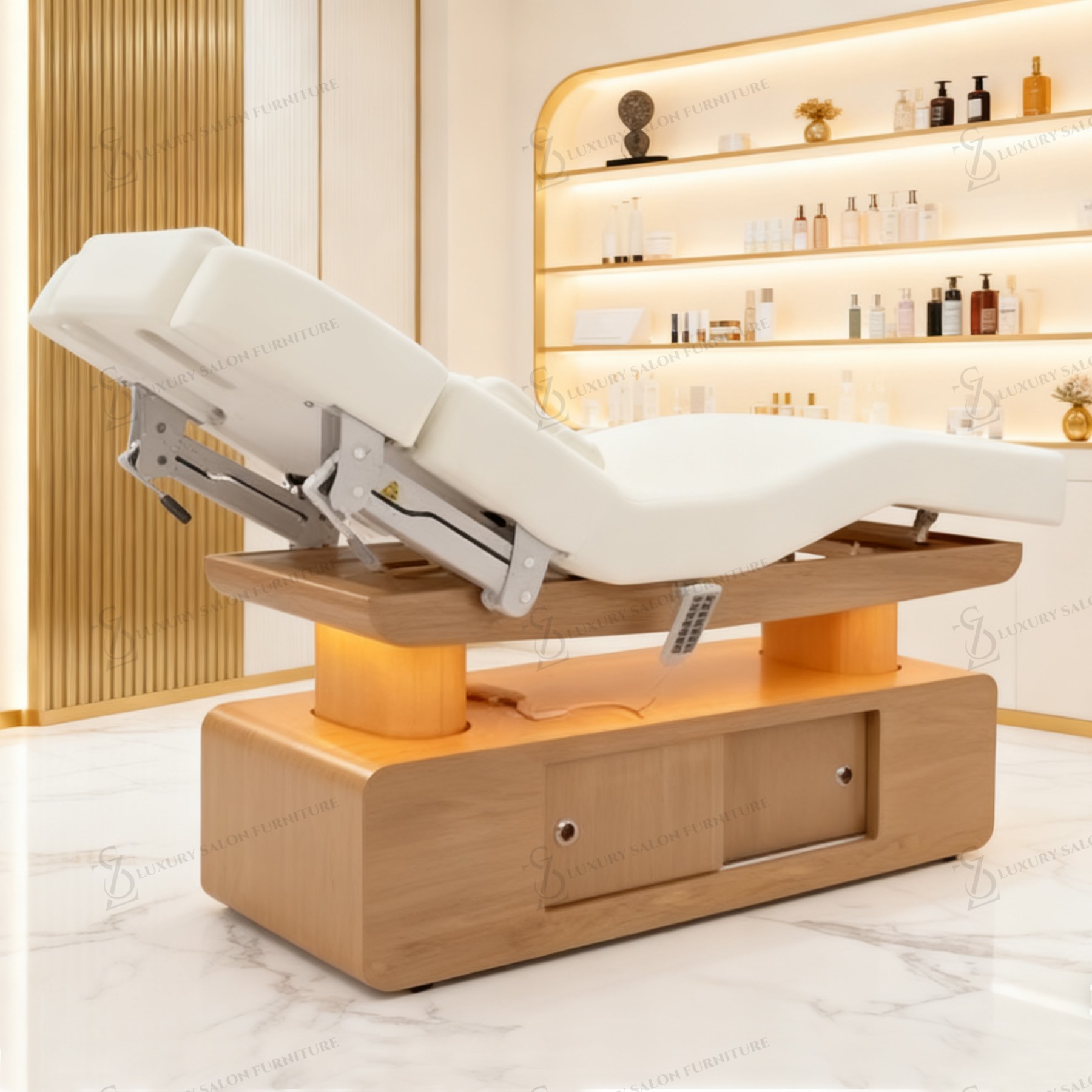 Luxo 3/4 motores rosa cama de  - Wellness Spa And Massage avaliação e preço