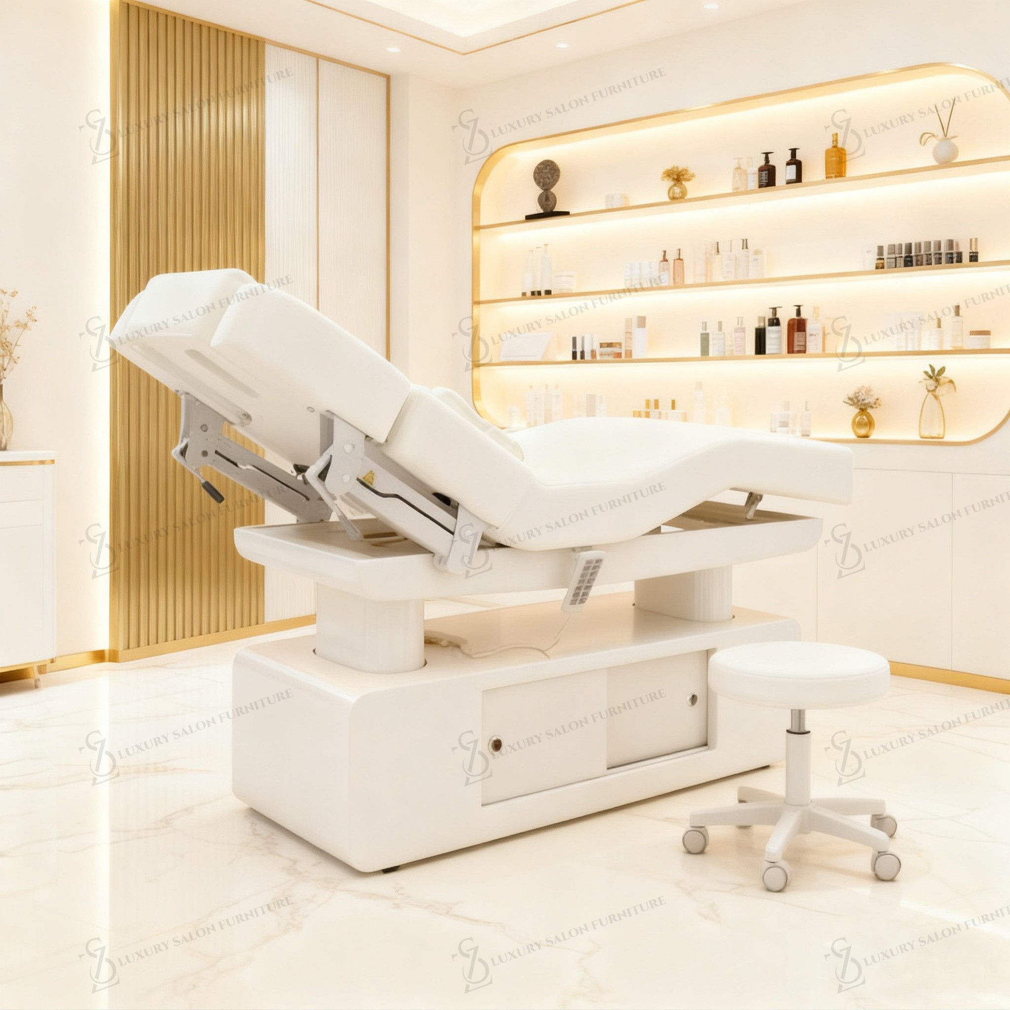Luxo 3/4 motores rosa cama de  - Wellness Spa And Massage avaliação e preço